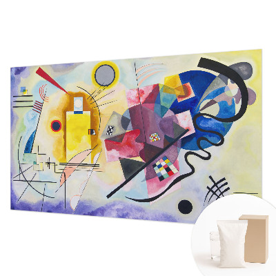 Photo wallpaper with a colorful abstract design