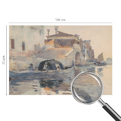 Premium photo wallpaper with a Venetian harmony design