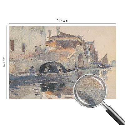 Premium photo wallpaper with a Venetian harmony design