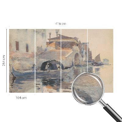 Premium photo wallpaper Venetian harmony
