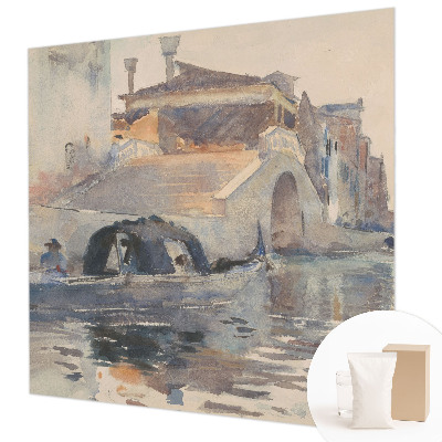 Premium photo wallpaper with a Venetian harmony design