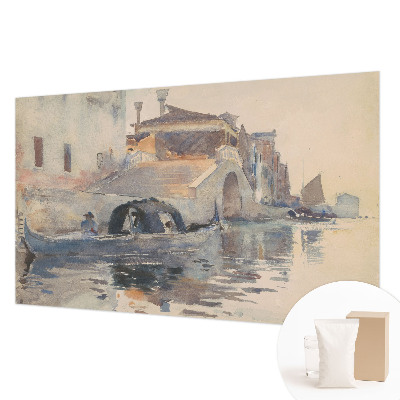 Premium photo wallpaper with a Venetian harmony design