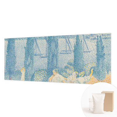 Non-woven wall mural featuring the 