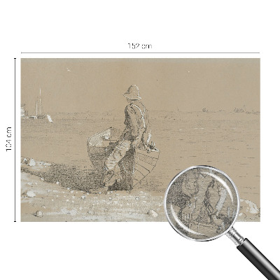 Wall mural for living room Nostalgic scene