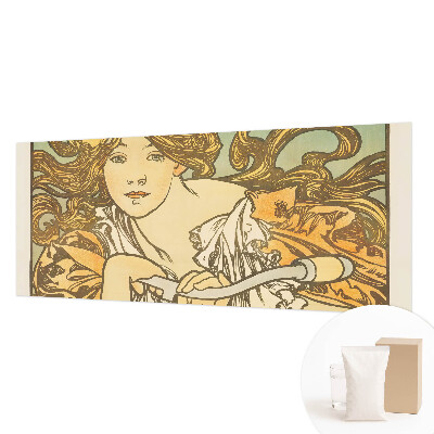 Large wall mural with a spring elegance design