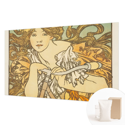 Large wall mural with a spring elegance design