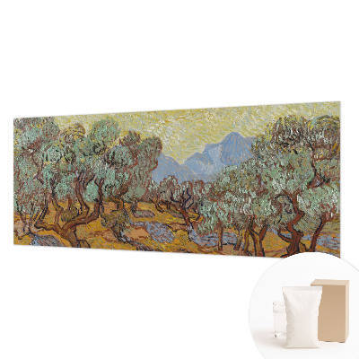 Custom size wall mural Olive trees