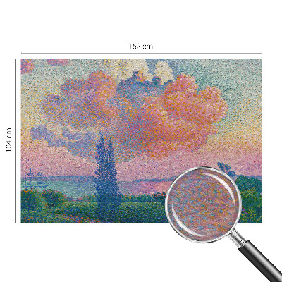 Modern wall mural Colorful landscape