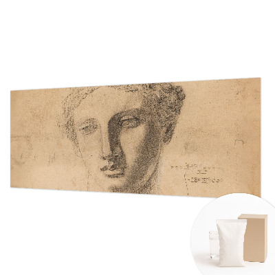 Premium wall mural for bedroom featuring a female portrait