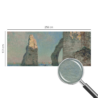 High quality photo wallpaper with a rocky landscape motif