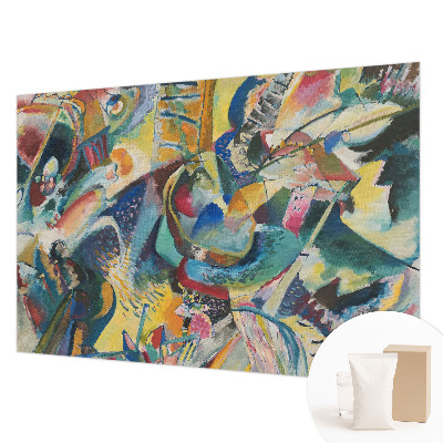 Premium photo wallpaper with a colorful abstract design