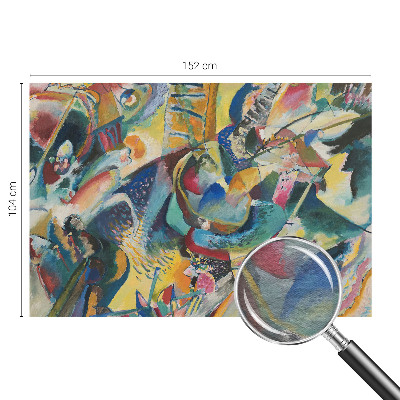 Premium photo wallpaper with a colorful abstract design