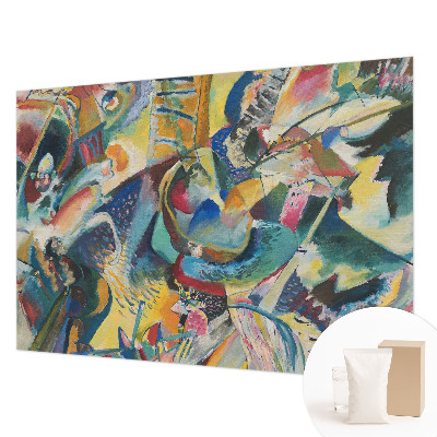 Premium photo wallpaper with a colorful abstract design