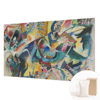 Premium photo wallpaper with a colorful abstract design
