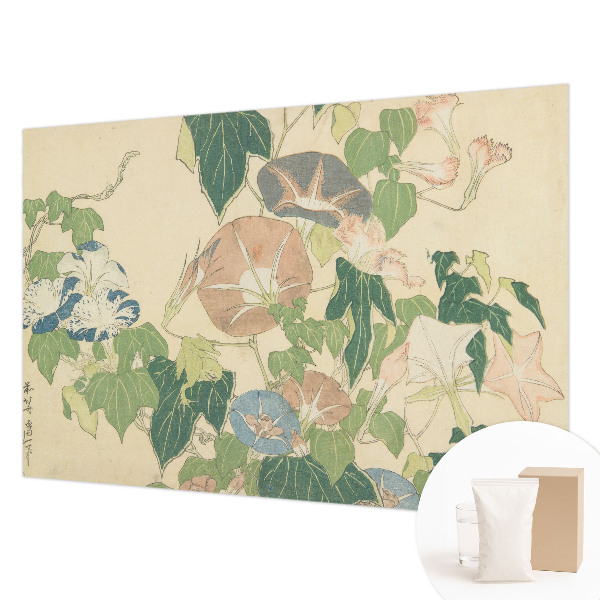 Wallpaper mural with a floral elegance design