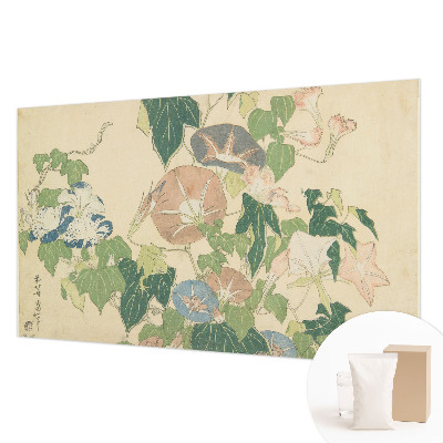 Wallpaper mural with a floral elegance design