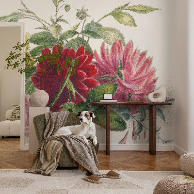Large wall mural wallpaper Flower bouquet