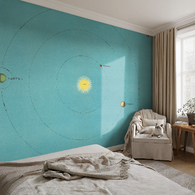Modern wall mural Cosmic system