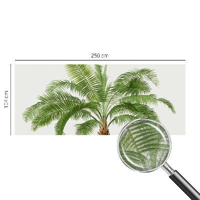 High quality wall mural wallpaper Shiny palm tree