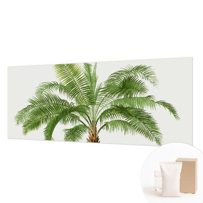 High quality wall mural wallpaper with a shiny palm tree design