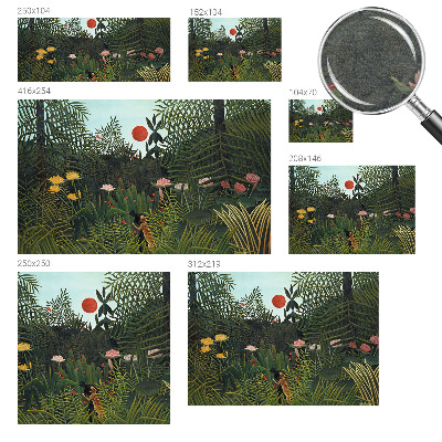 Wallpaper mural Exotic landscape