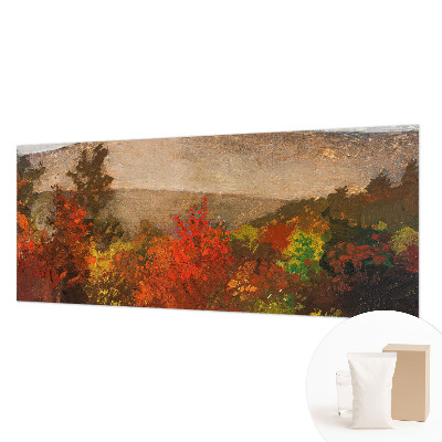 Decorative wall mural for living room Autumn panorama