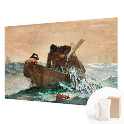 Wall mural with a sea adventure design