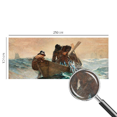 Wall mural with a sea adventure design