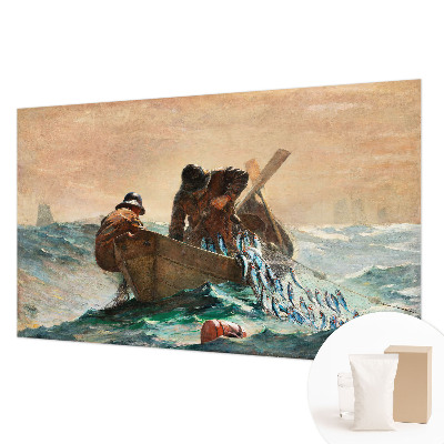 Wall mural with a sea adventure design