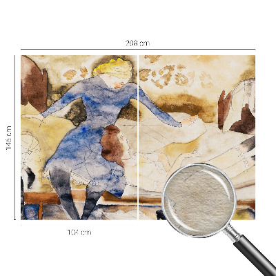 Wallpaper mural Feminine peace