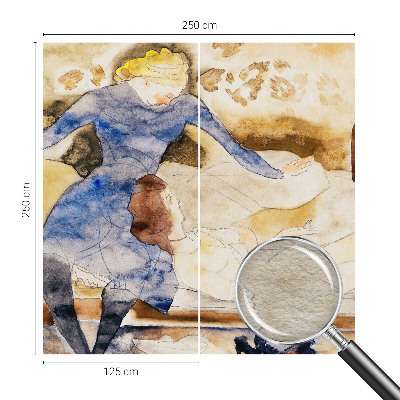 Wallpaper mural Feminine peace