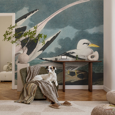 Large wallpaper mural Birds by the sea