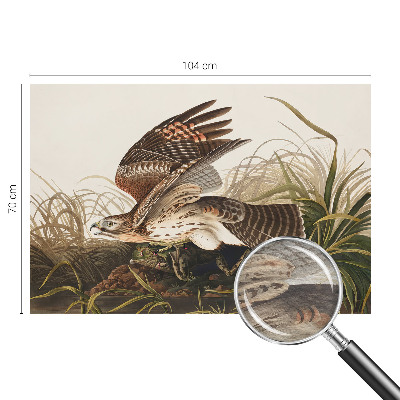 Large wall mural wallpaper featuring a winged figure titled 