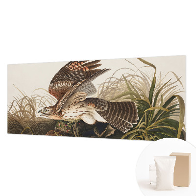 Large wall mural wallpaper featuring a winged figure titled 