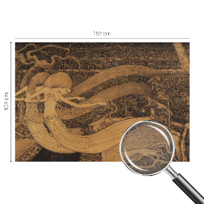 High quality photo wallpaper featuring surrealistic characters