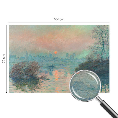 High quality wall mural wallpaper with an atmospheric twilight design