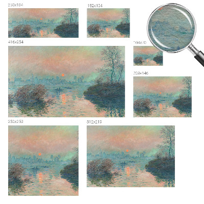 High quality wall mural wallpaper with an atmospheric twilight design