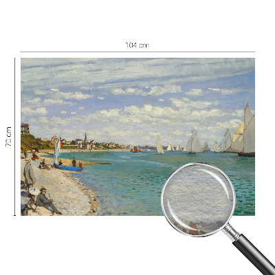 Premium wall mural for bedroom with a seaside landscape design