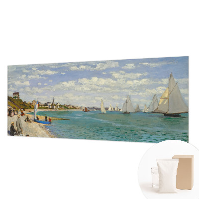 Premium wall mural for bedroom with a seaside landscape design