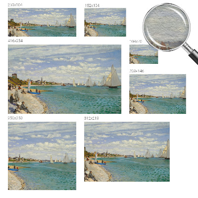 Premium wall mural for bedroom with a seaside landscape design