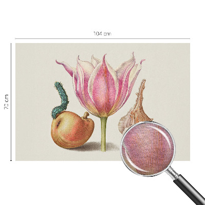 Wallpaper mural with the Natural Symbiosis design