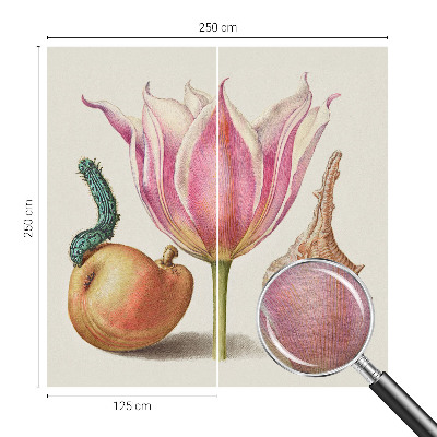 Wallpaper mural with the Natural Symbiosis design