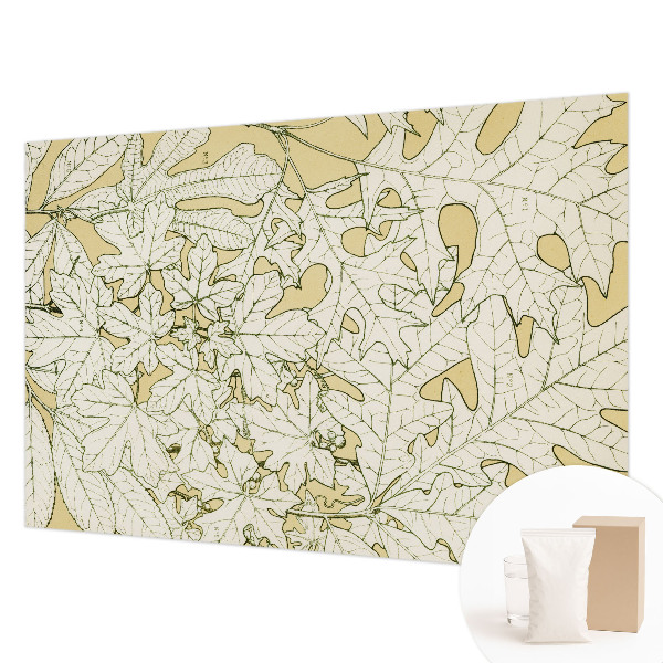 Photo wallpaper with a motif of tree leaves