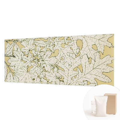 Photo wallpaper with a motif of tree leaves