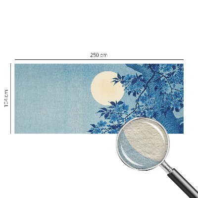 Wall mural for living room Flower Moon