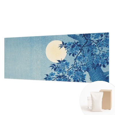 Wall mural for living room with a Flower Moon design