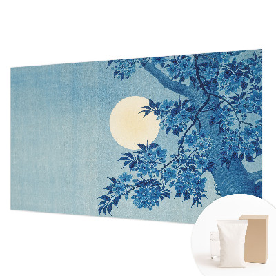 Wall mural for living room Flower Moon