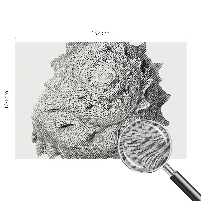 Large wall mural The art of nature