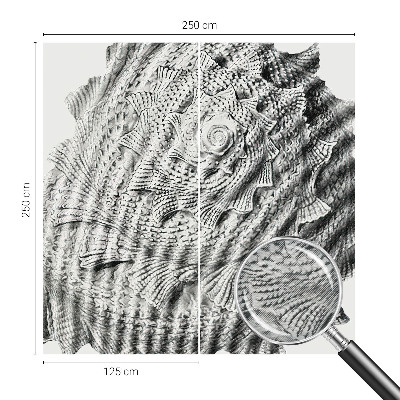 Large wall mural featuring 