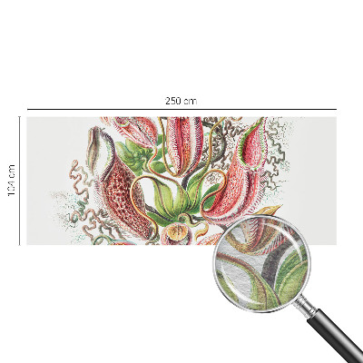 Large wallpaper mural Plant details